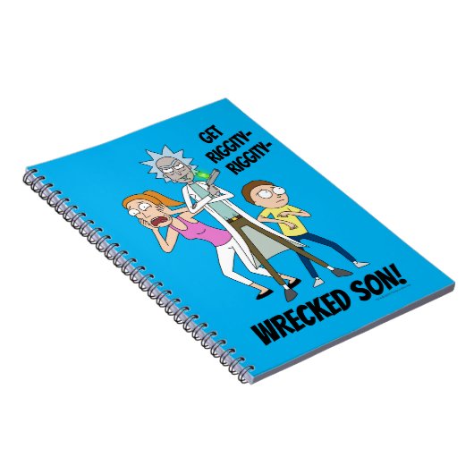 RICK EN MORTY™ | Rick, Morty en Summer Notitieboek (Rechterzijde)