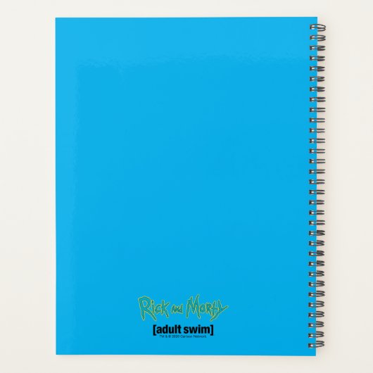 RICK EN MORTY™ | Rick, Morty en Summer Planner (Achterkant)