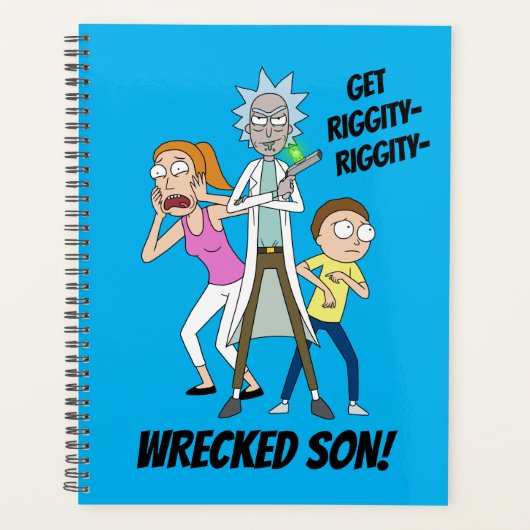 RICK EN MORTY™ | Rick, Morty en Summer Planner (Voorkant)