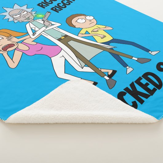 RICK EN MORTY™ | Rick, Morty en Summer Sherpa Deken (3/4)