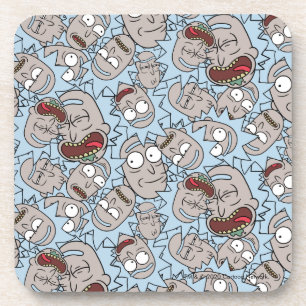 RICK EN MORTY™   Rick's Moods Bier Onderzetter
