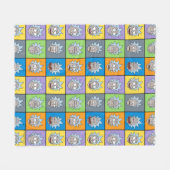 RICK EN MORTY™ | Rick's Moods Fleece Deken (Voorkant (Horizontaal))