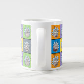 RICK EN MORTY™ | Rick's Moods Grote Koffiekop (Achterkant)