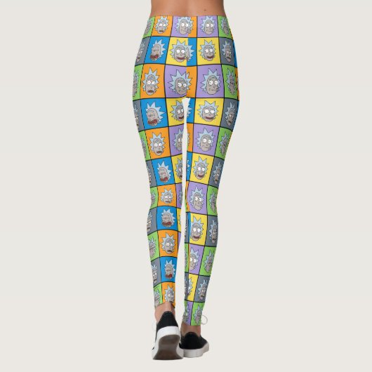 RICK EN MORTY™ | Rick's Moods Leggings (Achterkant)