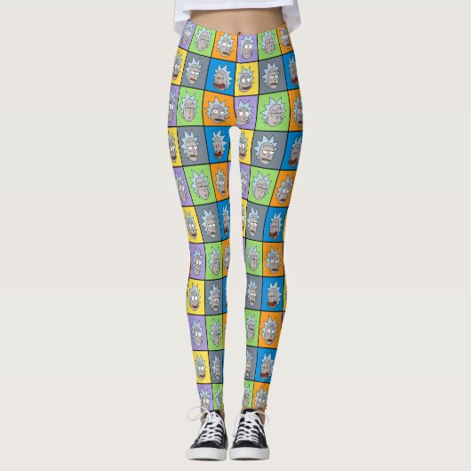 RICK EN MORTY™ | Rick's Moods Leggings (Voorkant)