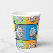 RICK EN MORTY™ | Rick's Moods Papieren Bekers (Links)