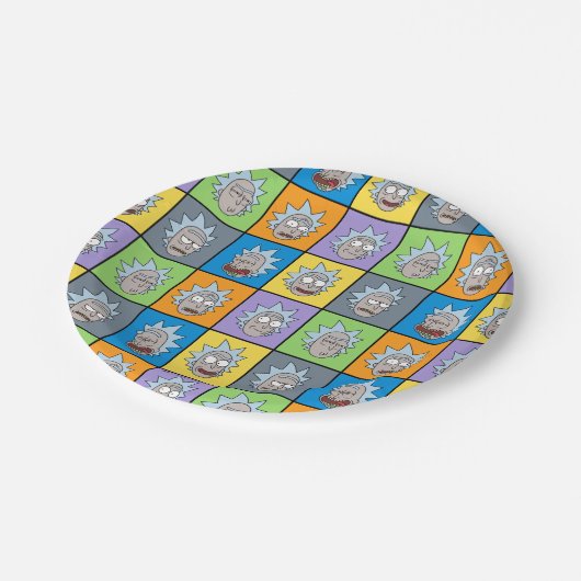 RICK EN MORTY™ | Rick's Moods Papieren Bordje (Gekanteld)