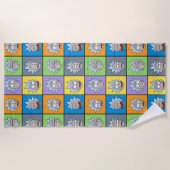 RICK EN MORTY™ | Rick's Moods Strandlaken (Voorkant)