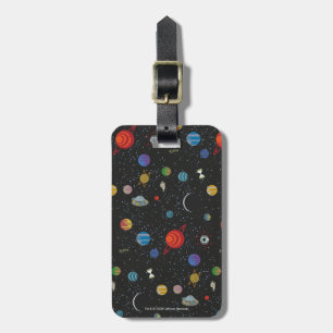 RICK EN MORTY™ Ruimtepatroon Bagagelabel