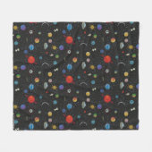 RICK EN MORTY™ | Ruimtepatroon Fleece Deken (Voorkant (Horizontaal))