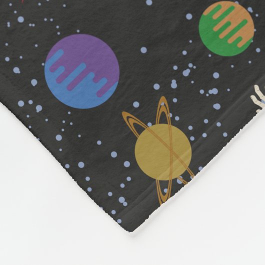 RICK EN MORTY™ | Ruimtepatroon Fleece Deken (Hoek)