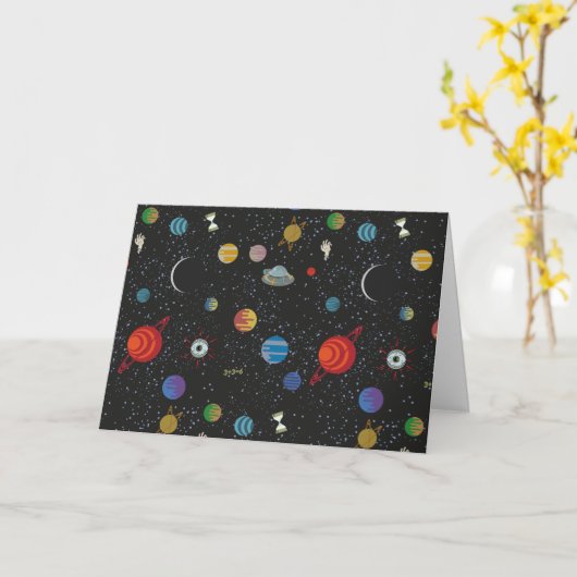 RICK EN MORTY™ | Ruimtepatroon Kaart (Gele Bloem)