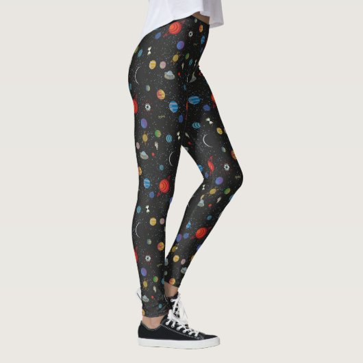 RICK EN MORTY™ | Ruimtepatroon Leggings (Rechts)