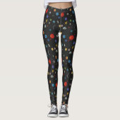 RICK EN MORTY™ | Ruimtepatroon Leggings (Voorkant)