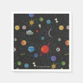 RICK EN MORTY™ | Ruimtepatroon Servet (Voorkant)