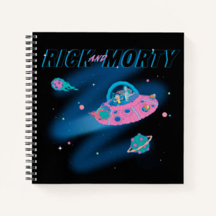 RICK EN MORTY™  Ruimtevaart Notitieboek