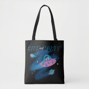 RICK EN MORTY™ Ruimtevaart Tote Bag