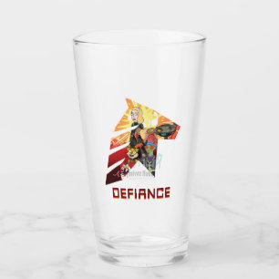 RICK EN MORTY™   Ruimtevaartak- en defensiemater Glas