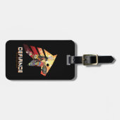 RICK EN MORTY™ | Ruimtevaartak- en defensiematerie Bagagelabel (Voorkant horizontaal)