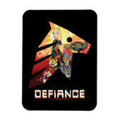 RICK EN MORTY™ | Ruimtevaartak- en defensiematerie Magneet (Verticaal)