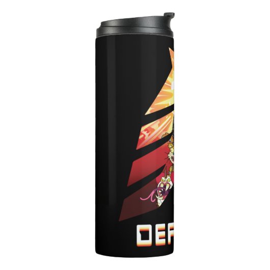 RICK EN MORTY™ | Ruimtevaartak- en defensiematerie Thermosbeker (Gedraaid links)