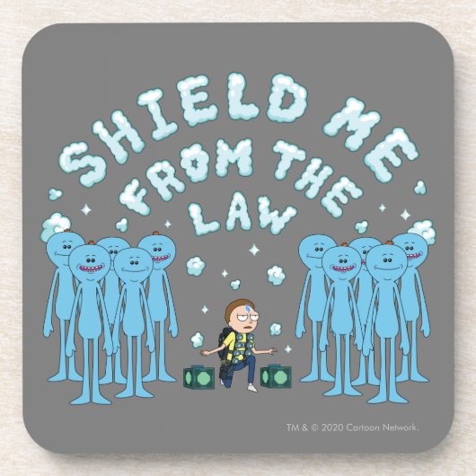 RICK EN MORTY™ | Schrapping van de wet Bier Onderzetter (Voorkant)