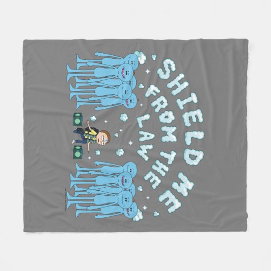 RICK EN MORTY™ | Schrapping van de wet Fleece Deken (Voorkant (Horizontaal))