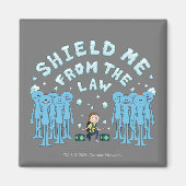 RICK EN MORTY™ | Schrapping van de wet Magneet (Voorkant)