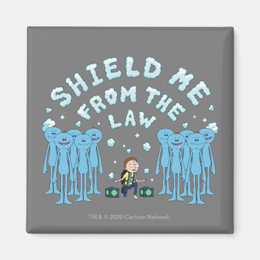 RICK EN MORTY™ | Schrapping van de wet Magneet (Voorkant)