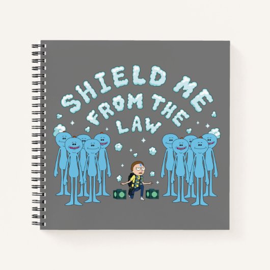 RICK EN MORTY™ | Schrapping van de wet Notitieboek (Voorkant)