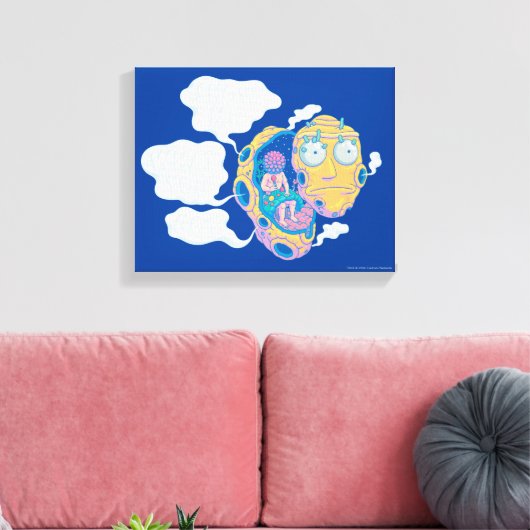 RICK EN MORTY™ | SHOW ME WAT JE HEBT CANVAS AFDRUK (Insitu (Woonkamer))