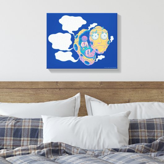 RICK EN MORTY™ | SHOW ME WAT JE HEBT CANVAS AFDRUK (Insitu (Slaapkamer))