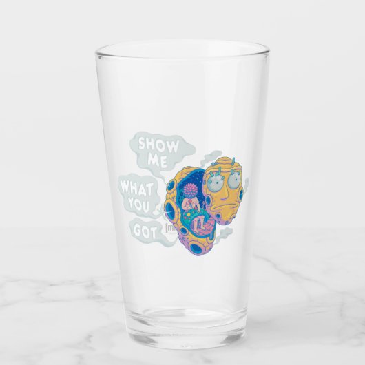 RICK EN MORTY™ | SHOW ME WAT JE HEBT GLAS (Voorkant)