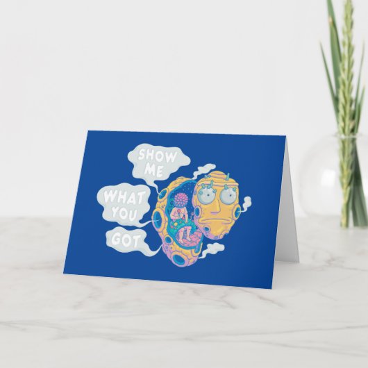 RICK EN MORTY™ | SHOW ME WAT JE HEBT KAART (Voorkant)