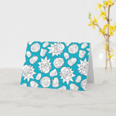 RICK EN MORTY™| Smith Family Head Patroon Kaart (Gele Bloem)