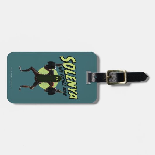 RICK EN MORTY™ | Solenya - het Man van de sikkel Bagagelabel (Voorkant horizontaal)