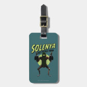 RICK EN MORTY™ | Solenya - het Man van de sikkel Bagagelabel (Voorkant verticaal)