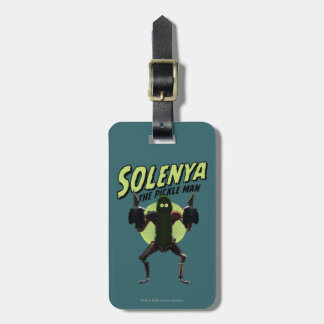 RICK EN MORTY™ | Solenya - het Man van de sikkel Bagagelabel