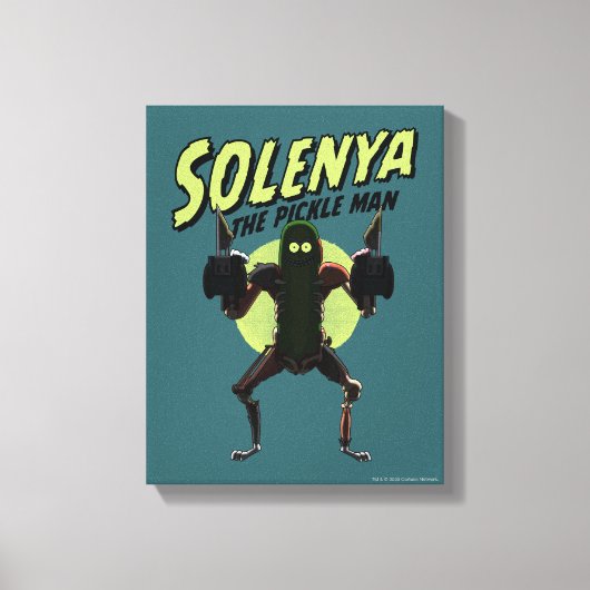 RICK EN MORTY™ | Solenya - het Man van de sikkel Canvas Afdruk (Voorkant)