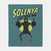 RICK EN MORTY™ | Solenya - het Man van de sikkel Fleece Deken (Voorkant)