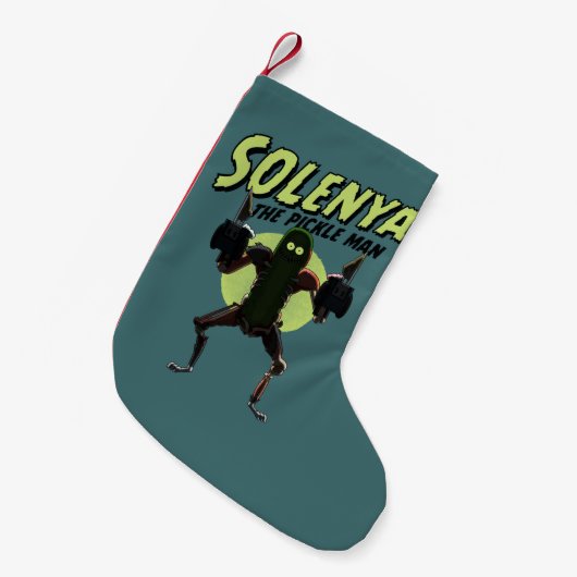 RICK EN MORTY™ | Solenya - het Man van de sikkel Kleine Kerstsok (Voorkant (Hangend))