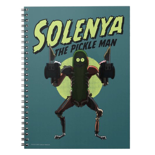 RICK EN MORTY™ | Solenya - het Man van de sikkel Notitieboek (Voorkant)