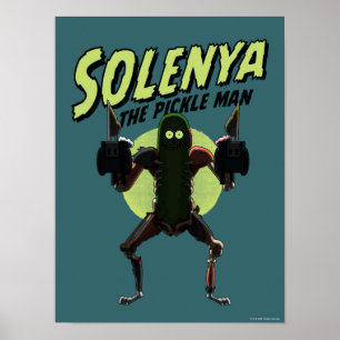 RICK EN MORTY™   Solenya - het Man van de sikkel Poster