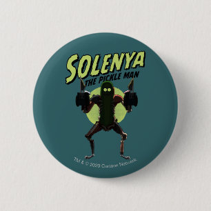 RICK EN MORTY™   Solenya - het Man van de sikkel Ronde Button 5,7 Cm