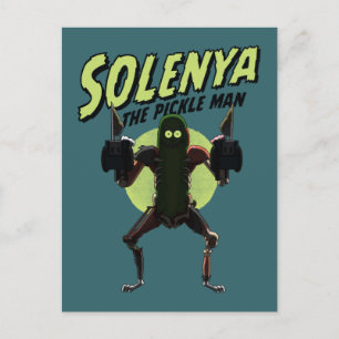 RICK EN MORTY™ Solenya - het Man van de sikkel Uitnodiging Briefkaart