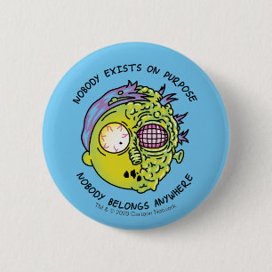 RICK EN MORTY™   Steekproefbiljet voor 'Morty Fl Ronde Button 5,7 Cm