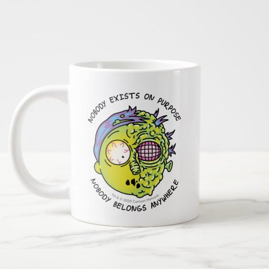 RICK EN MORTY™ | Steekproefbiljet voor 'Morty Fly' Grote Koffiekop (Links)