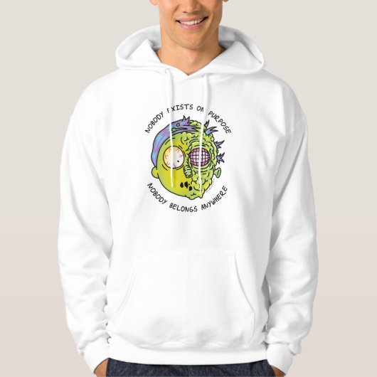 RICK EN MORTY™ | Steekproefbiljet voor 'Morty Fly' Hoodie (Voorkant)