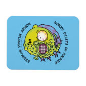 RICK EN MORTY™ | Steekproefbiljet voor 'Morty Fly' Magneet (Horizontaal)