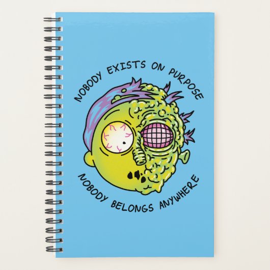 RICK EN MORTY™ | Steekproefbiljet voor 'Morty Fly' Planner (Voorkant)